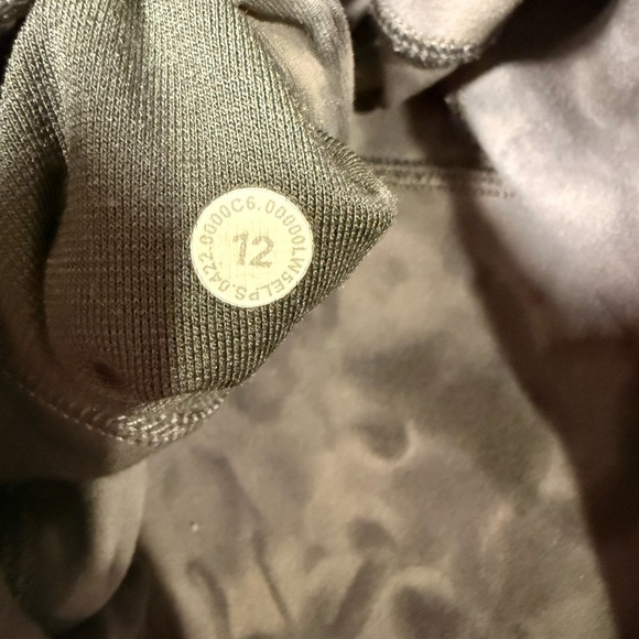 Lululemon Align High-Rise Pant 28" Diamond Dye Pitch Grey Graphite Grey Size 12 - Picture 13 of 13